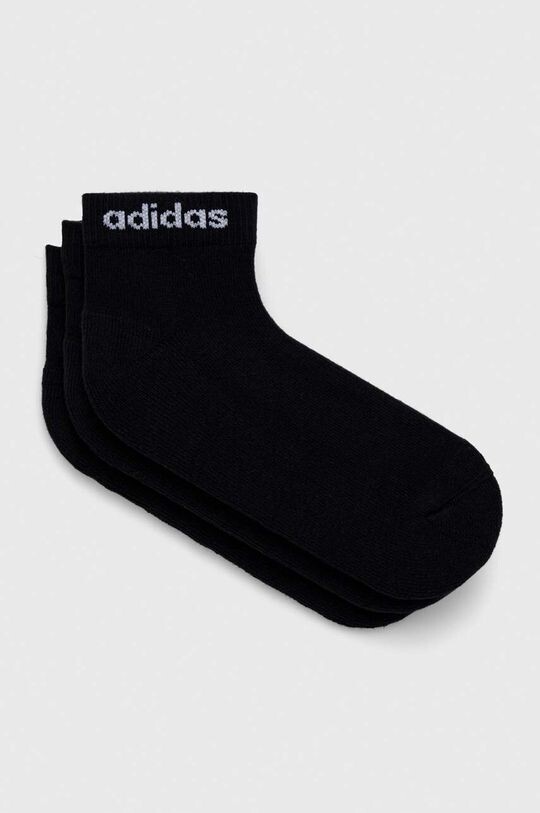 

3 пары носков adidas, черный