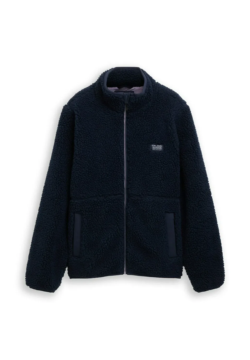Jacken teddy jacke mit stehkragen - флисовая куртка Tom Tailor, Sky Captain Blue