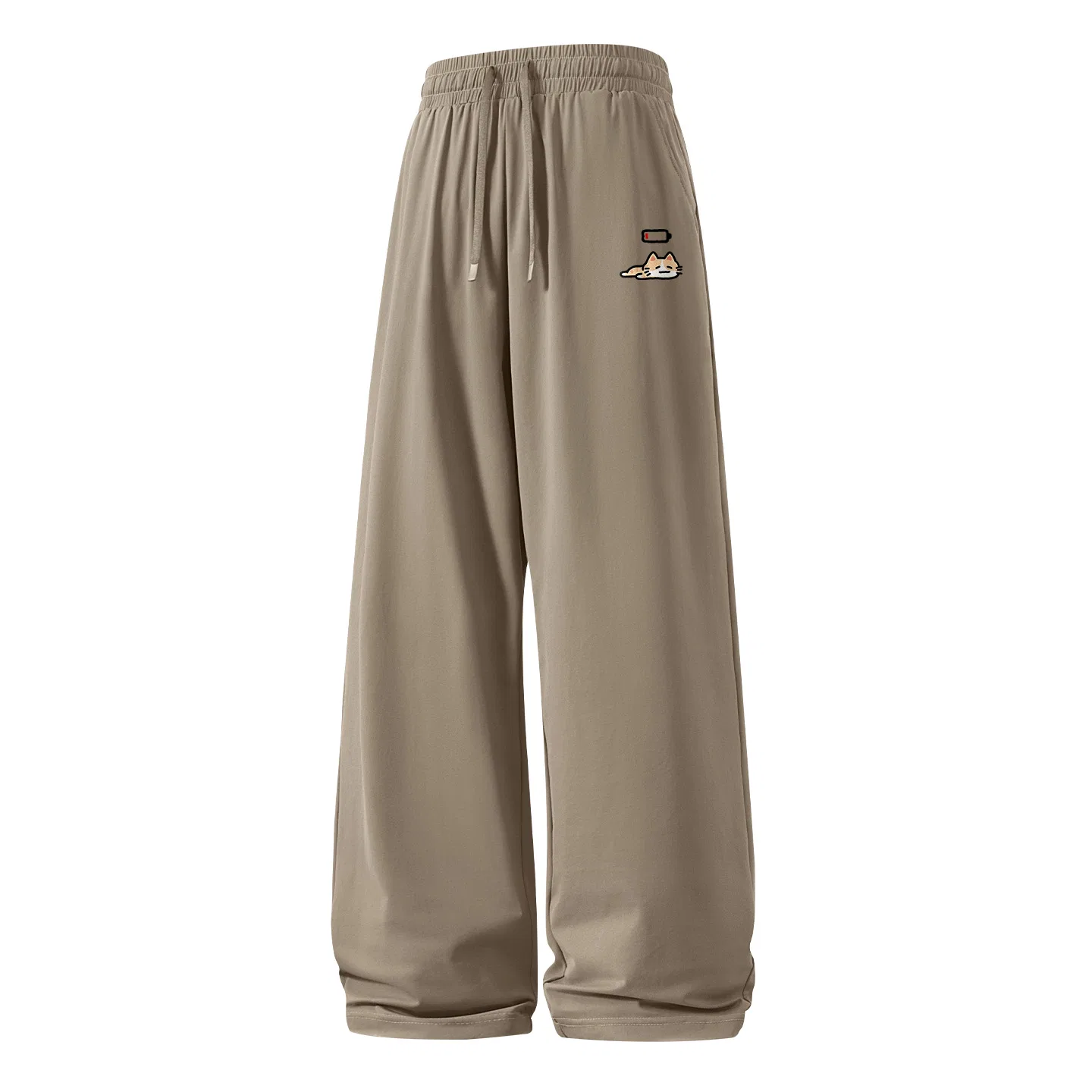 Детские повседневные брюки прямого кроя Ice Silk Cooling Khaki MINISO, Khaki