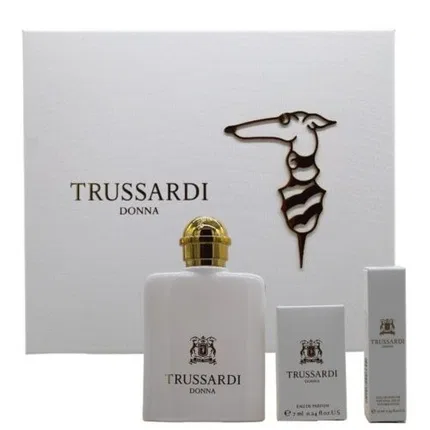 Парфюмерный набор для женщин Trussardi Donna, 50 мл Edp, 7 мл Edp, 10 мл Edp