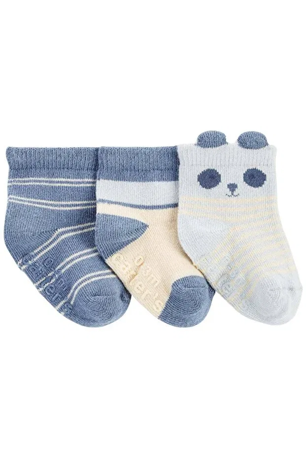 Детский набор носков для мальчиков 3 пары Carter's, Multicolor