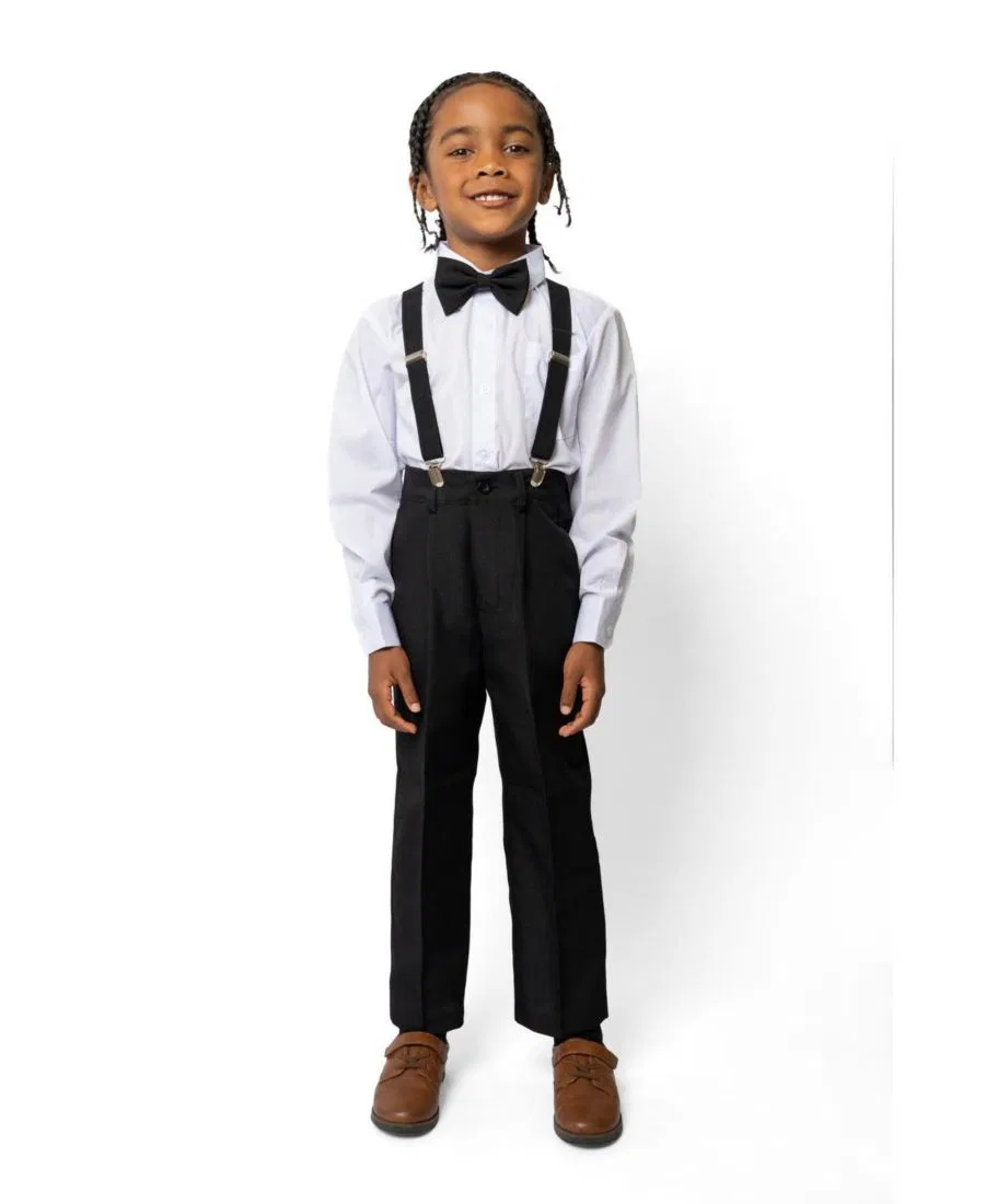 Детский костюм для мальчиков 4-предметный Barn Wedding Peanut Butter Collection, Black