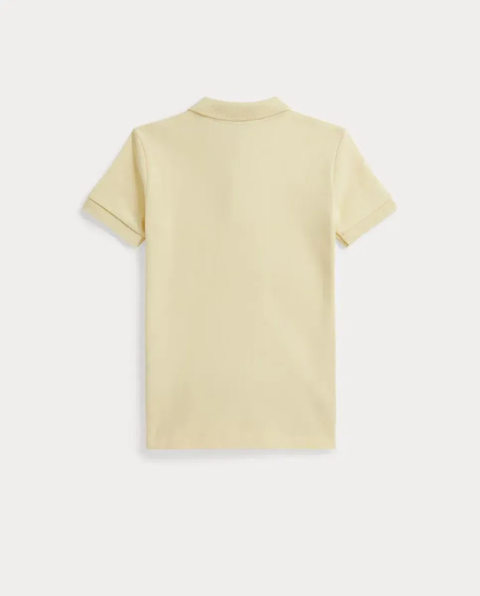 Детское поло для мальчиков хлопковое Polo Ralph Lauren, Yellow — фото 2