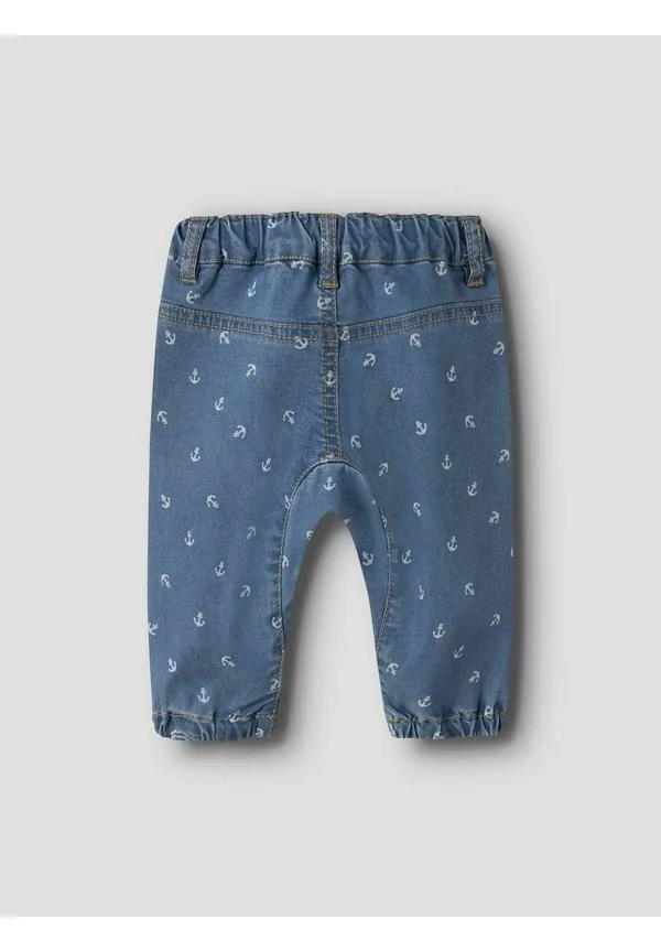 Джинсы прямого кроя, классического кроя Name It, Medium Blue Denim — фото 2