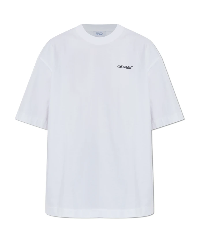 

Футболка оверсайз Off White, белый