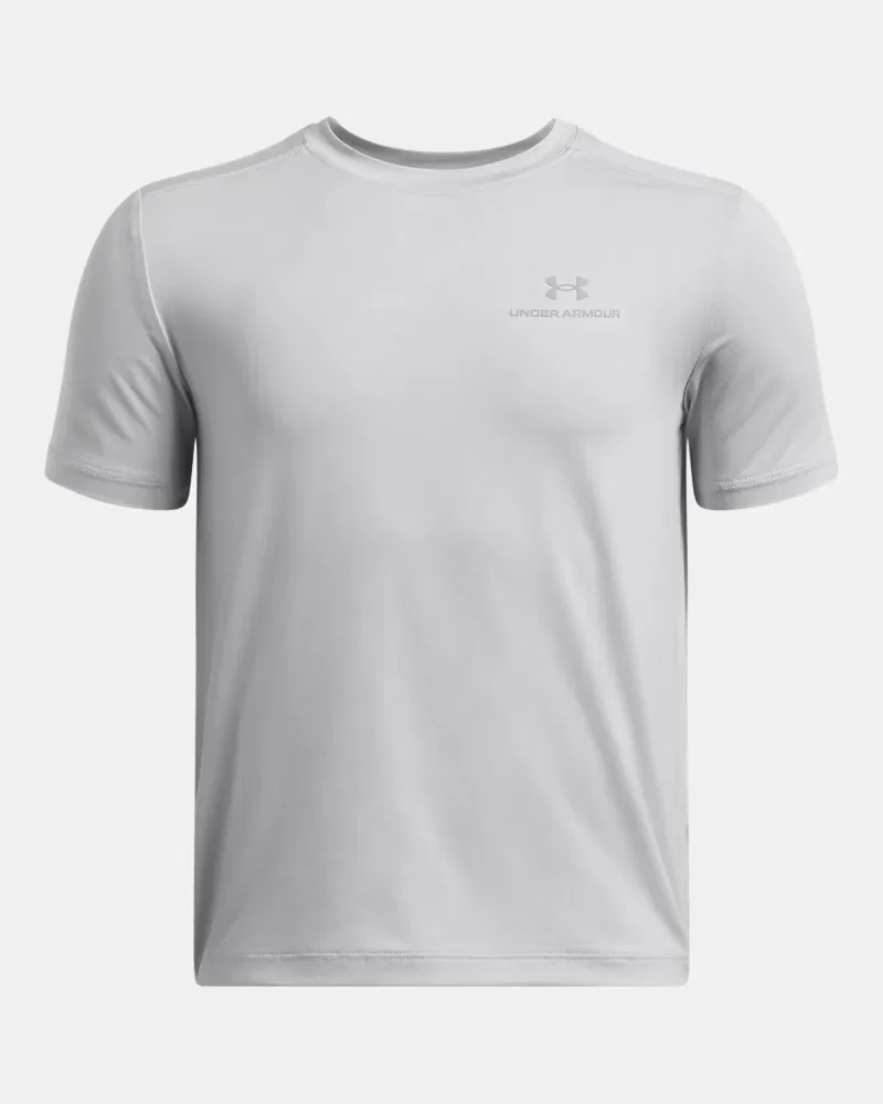 Футболка с коротким рукавом для мальчиков быстросохнущая UA Vanish UnderArmour, Mod Gray