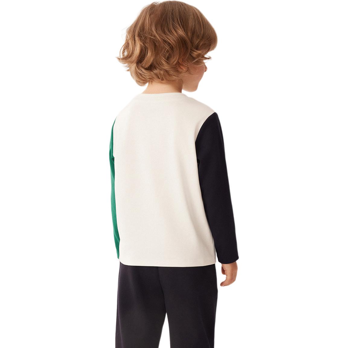 FILA KIDS Футболка с длинным рукавом cloud white для малышей — фото 3