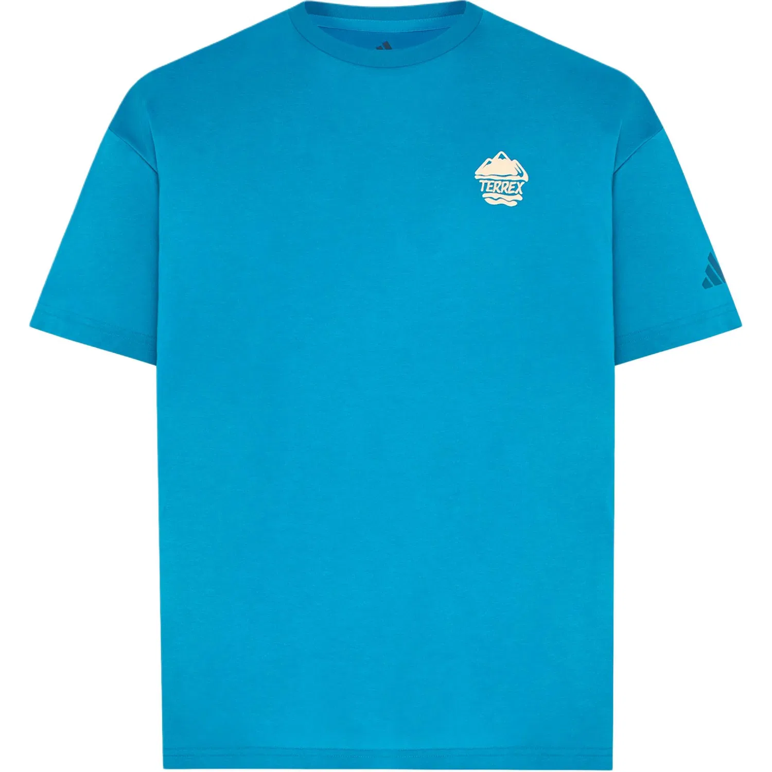 Футболка унисекс с круглым вырезом Terrex Adidas, Sea Blue