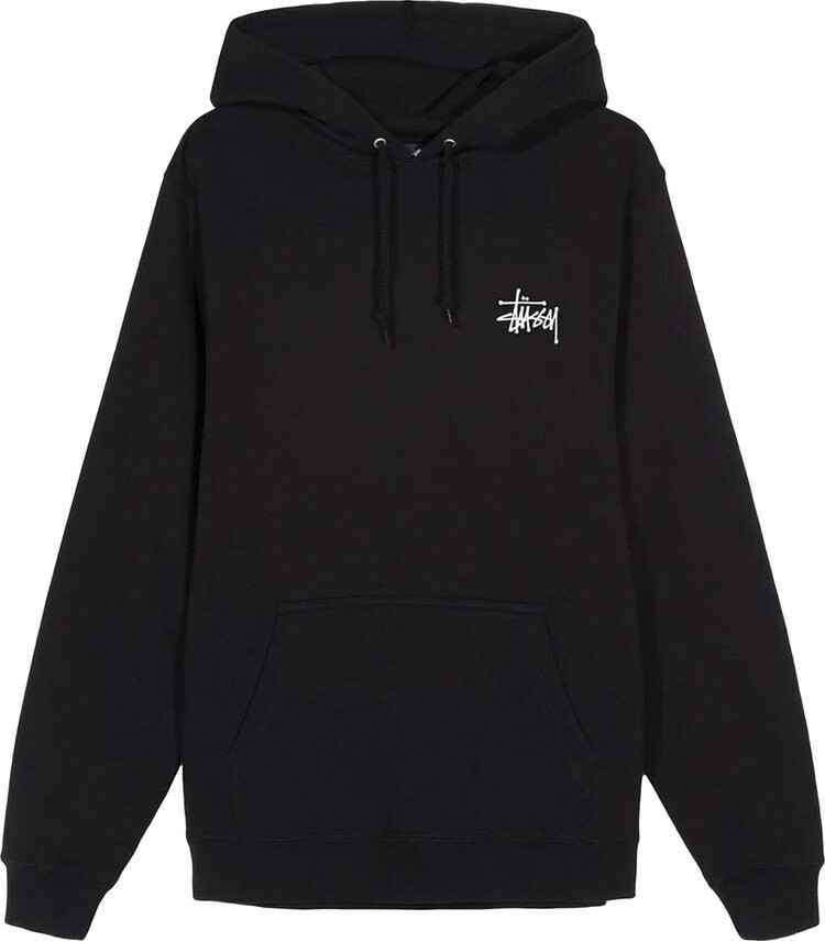

Толстовка Stussy Basic Stussy Hood 'Black', черный