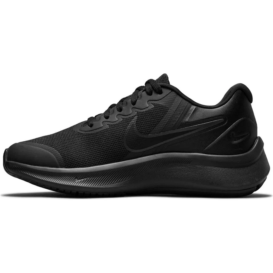 Кроссовки детские с легким верхом Star Runner 3 Nike, Черный — фото 2