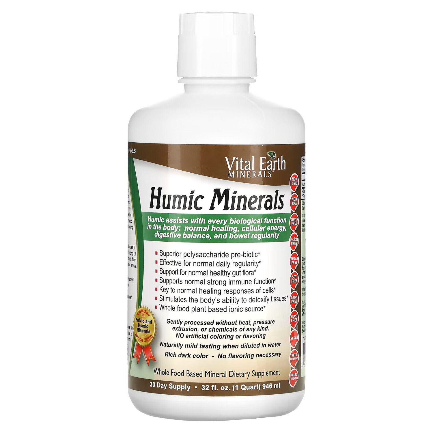 

Vital Earth Minerals, Гуминовые минералы, 946 мл (32 жидких унции)
