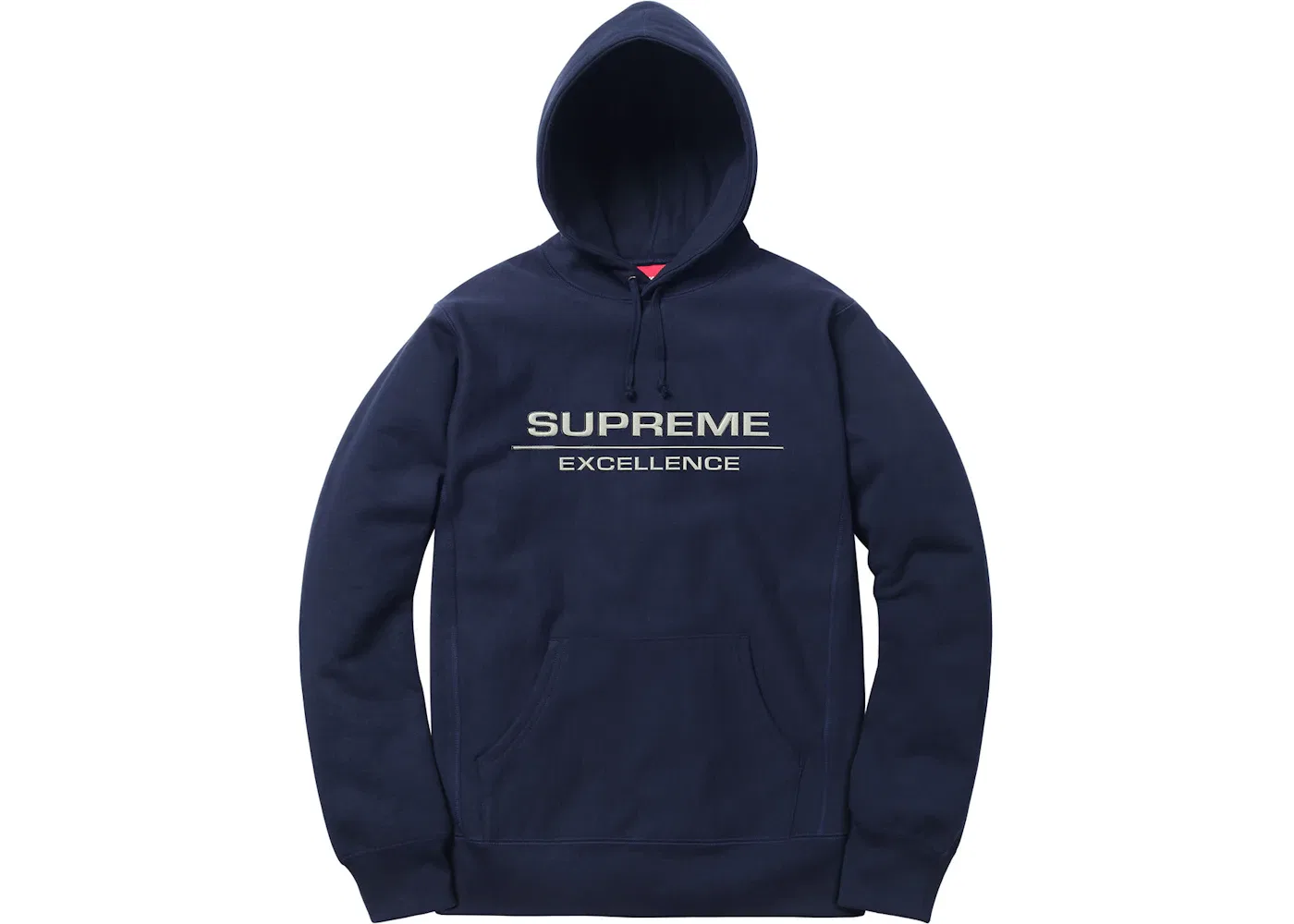 Мужская худи с принтом Supreme Reflective Excellence Supreme, Navy