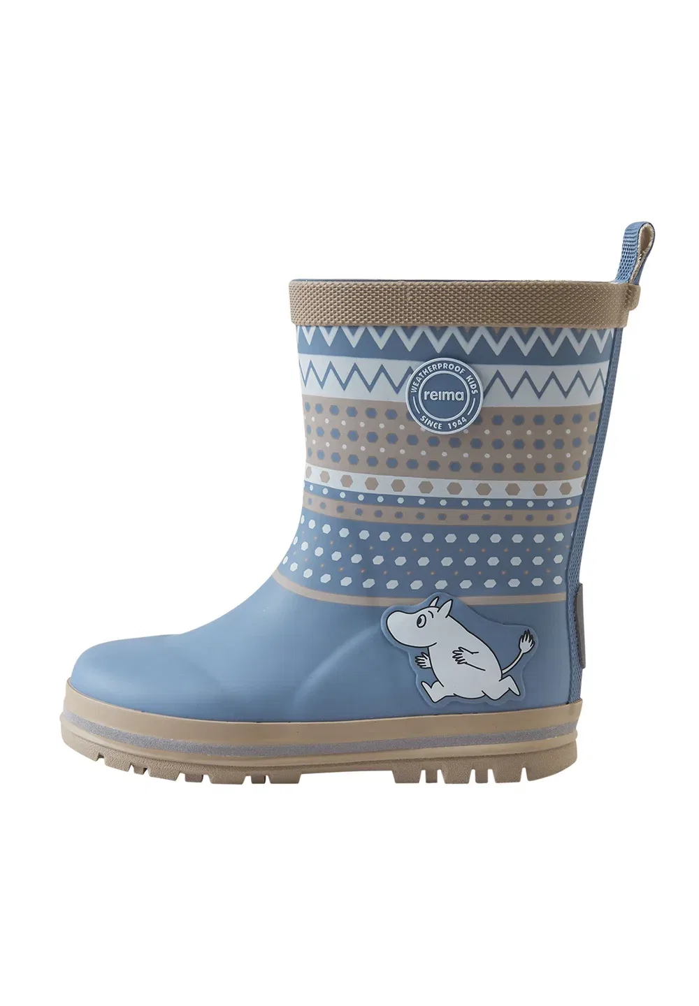 Резиновые сапоги Moomin Magisk унисекс - сапоги-резинки Reima, Blue Ocean — фото 2
