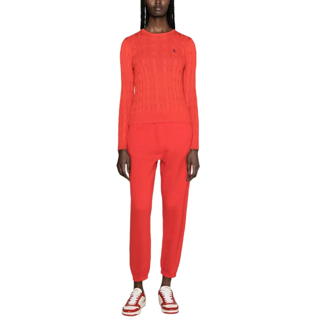 Женский свитер Slim Fit Polo Ralph Lauren, Red — фото 3