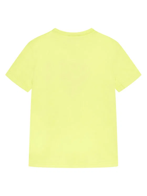 Футболка regular fit United Colors Of Benetton, желтый — фото 2