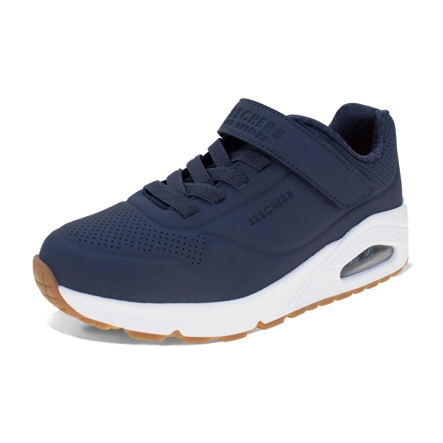 Детские кроссовки для мальчиков с закрытым носком Uno-Air Blitz Skechers, Black
