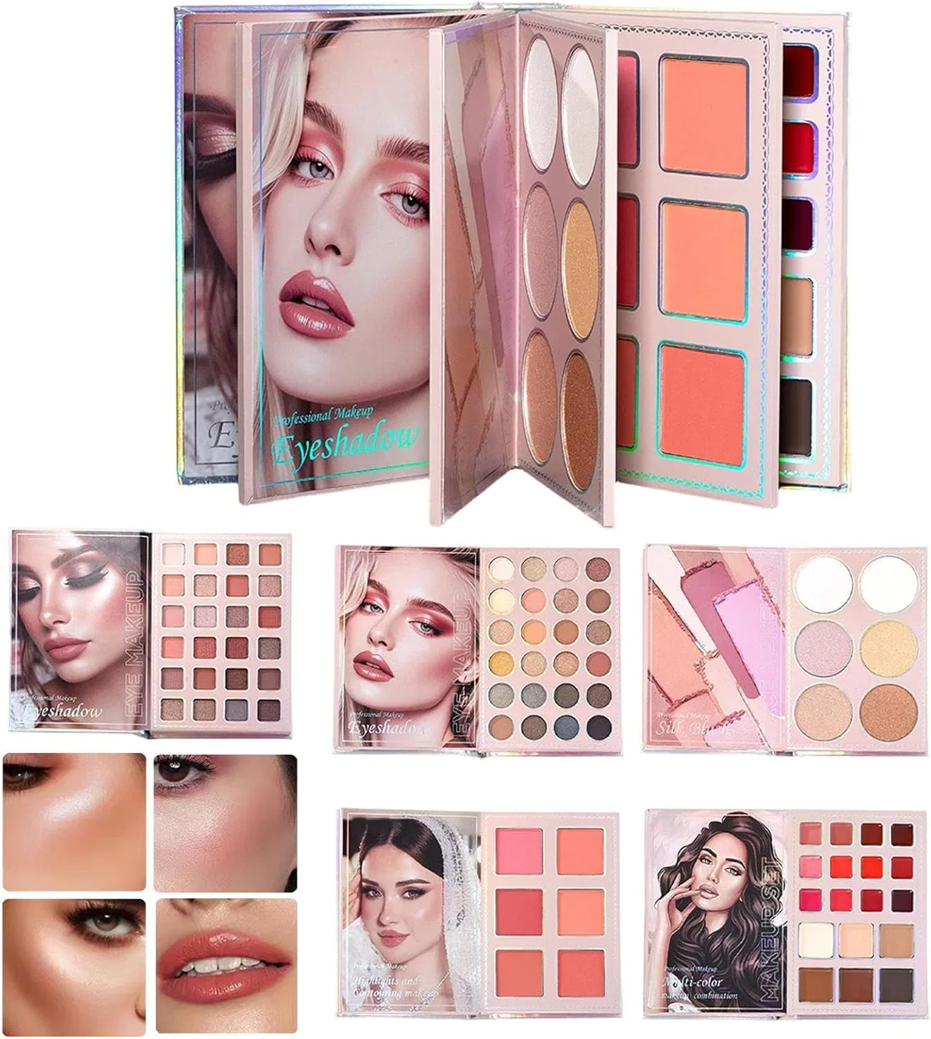 Палетка для макияжа Makeup Book Palette Hjatirace
