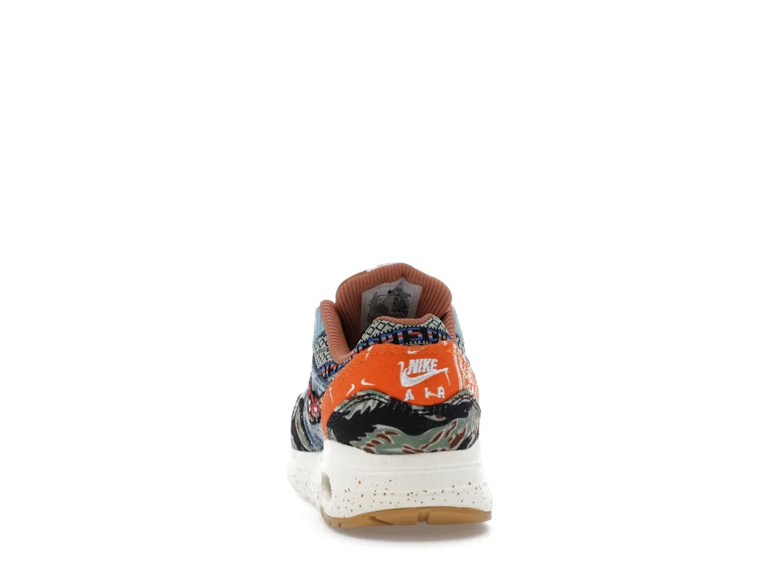 Детские кроссовки Lifestyle Nike Air Max 1 SP, Elemental Gold/Sail-Black-Worn Blue — фото 4