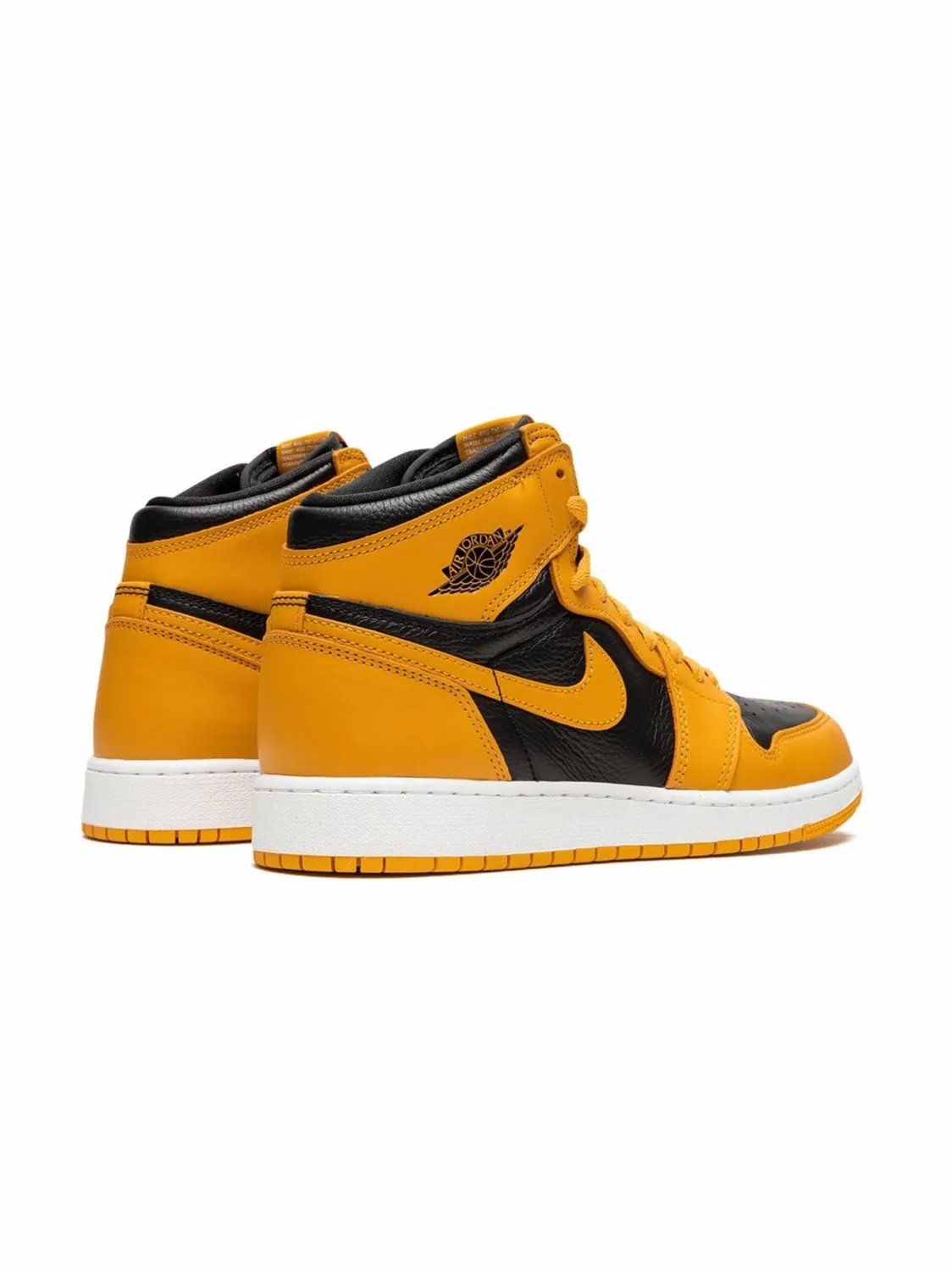 Кроссовки Air Jordan 1 "Pollen", желтый — фото 2