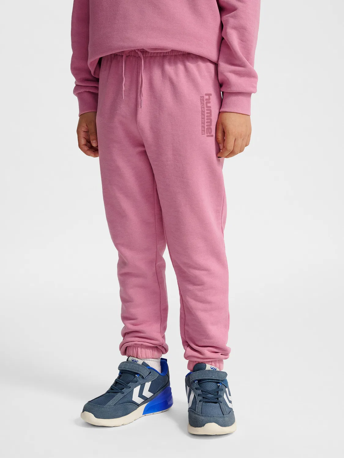Детские спортивные штаны с регулируемой талией Hmljr Base Hummel, Rosa