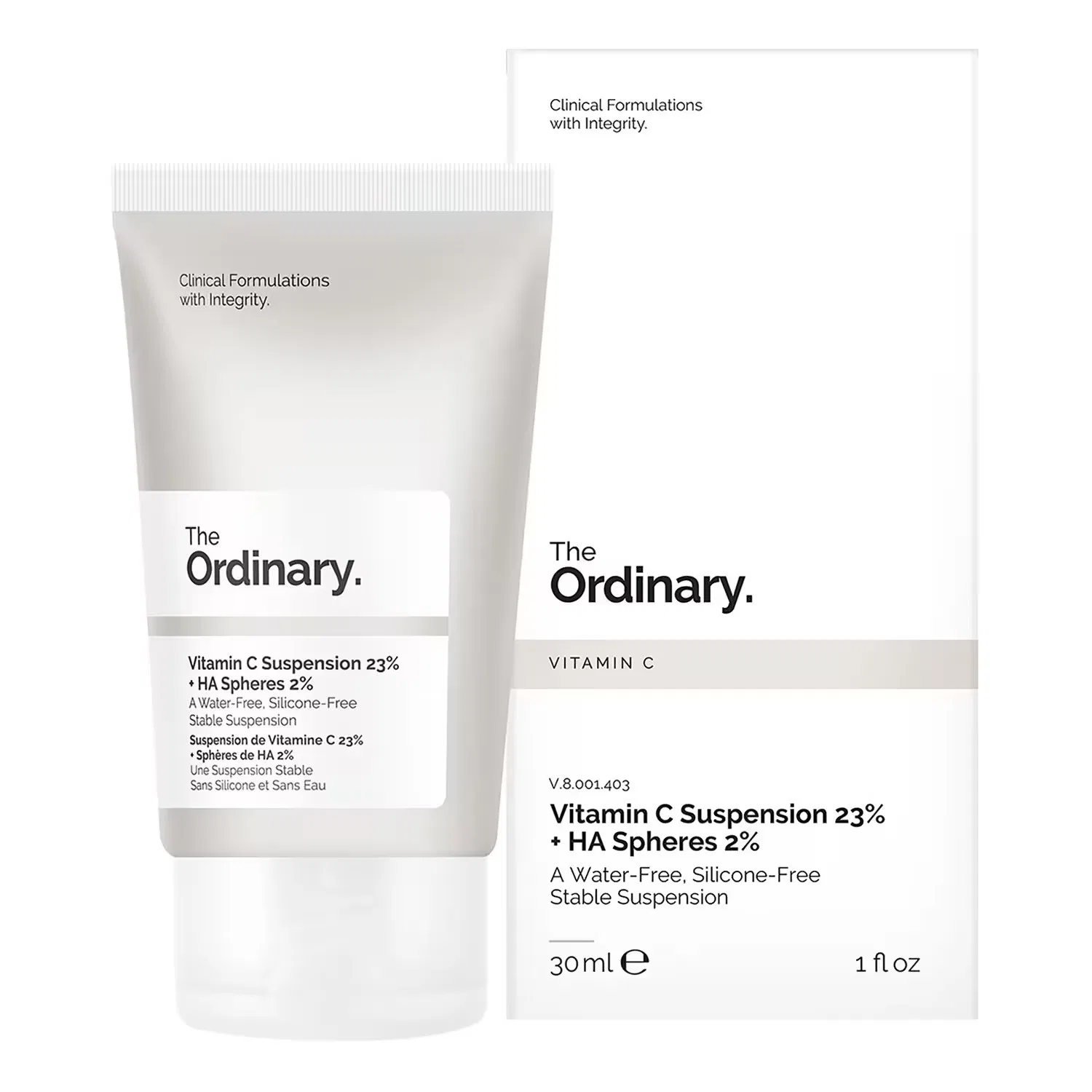 Сыворотка 30 мл с витамином C 23% и гиалуроновой кислотой THE ORDINARY, Vitamin C Suspension 23% + HA Spheres 2% — фото 2
