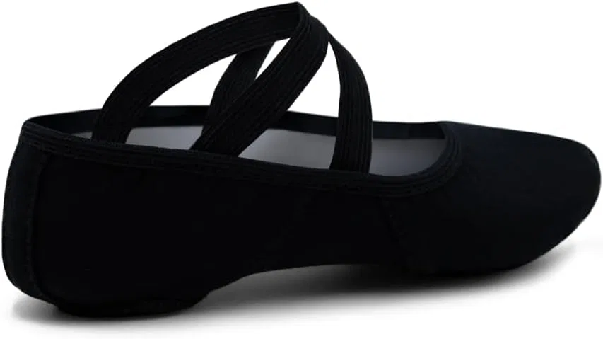 Детские балетки для девочек Hanami Capezio, Black — фото 3