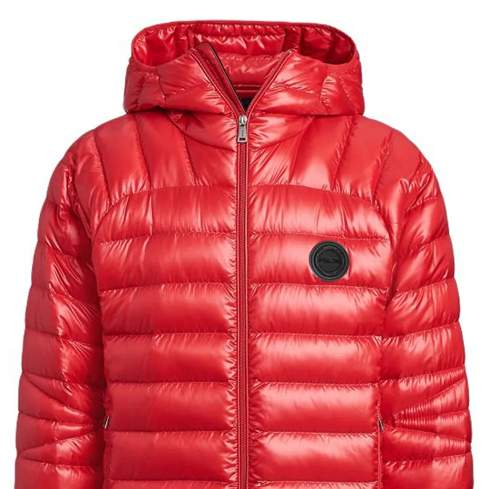 Мужская куртка пуховик с капюшоном Polo Ralph Lauren, Red — фото 3