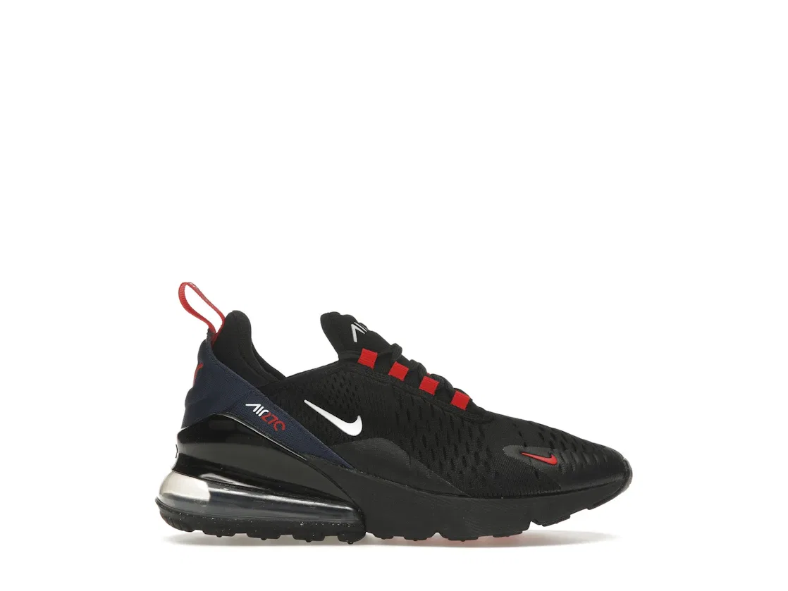 Детские кроссовки Lifestyle Nike Air Max 270, Black/Midnight Navy/University Red/White