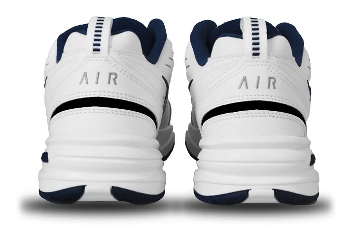 Кастомизированные кроссовки Nike Air Monarch 4 Chunky Sneakers Unisex, черный/белый — фото 4