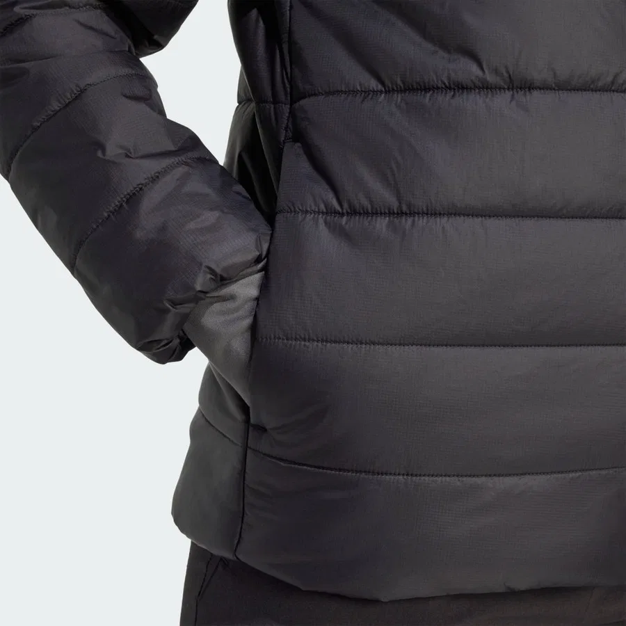 Женский утепленный пуховик с капюшоном Terrex Multi Essentials ClimaWarm adidas, Черный — фото 4