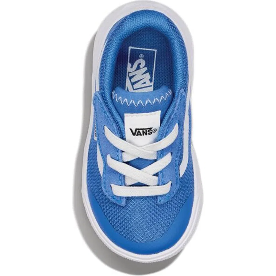 Кроссовки детские с липучками Vans Range Brz V, Синий — фото 2