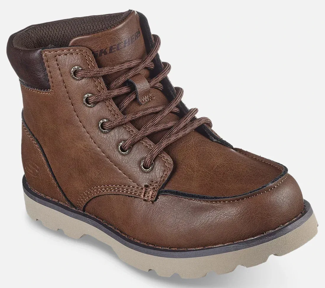 Детские ботинки Skechers Bowland Truxer, коричневый
