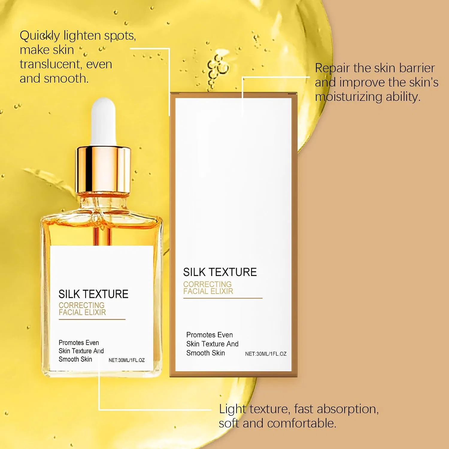 Generisch Масло для тела Silk Body Oil, 30 мл — фото 4