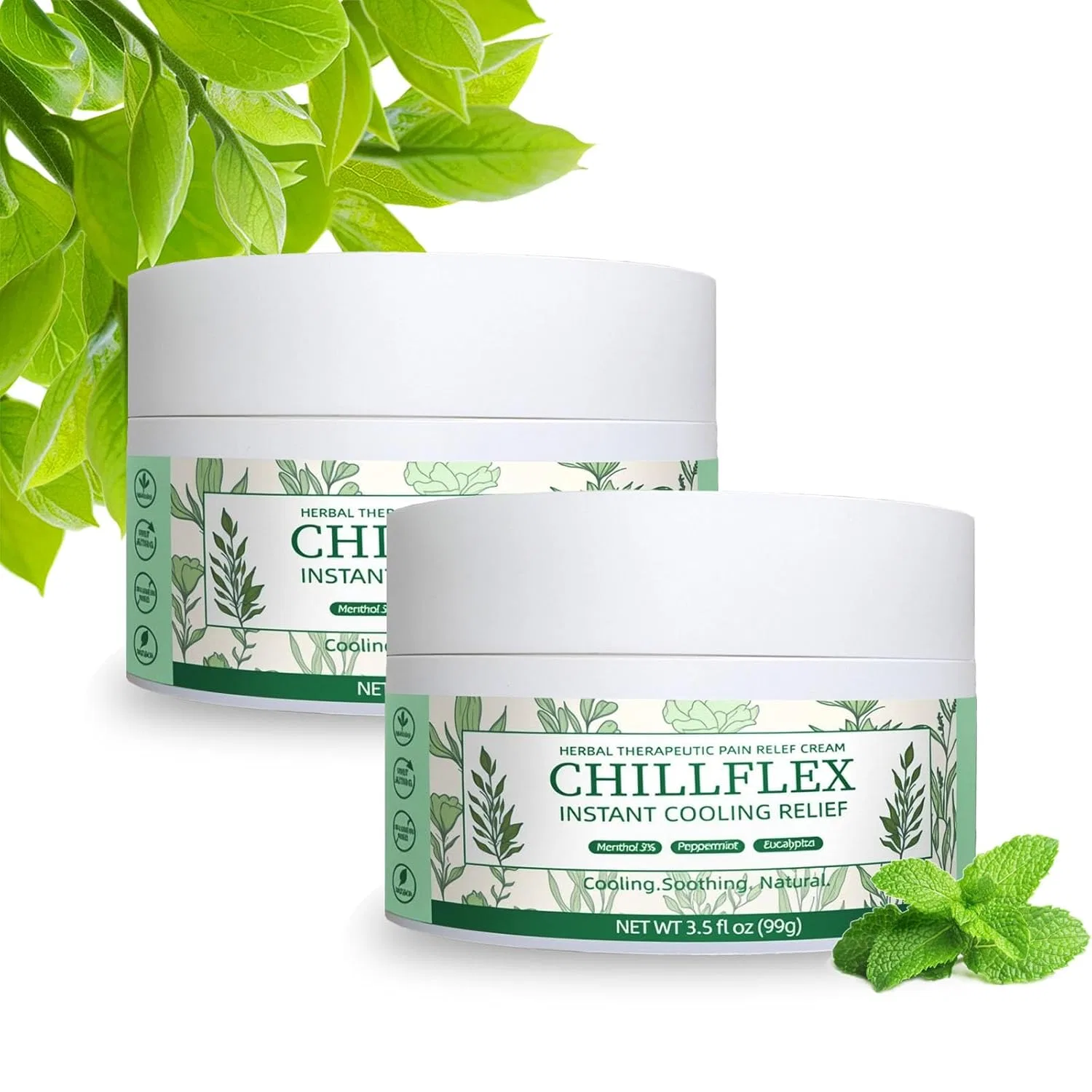 Охлаждающий крем Chillflex, 2 шт. по 99 г Generisch