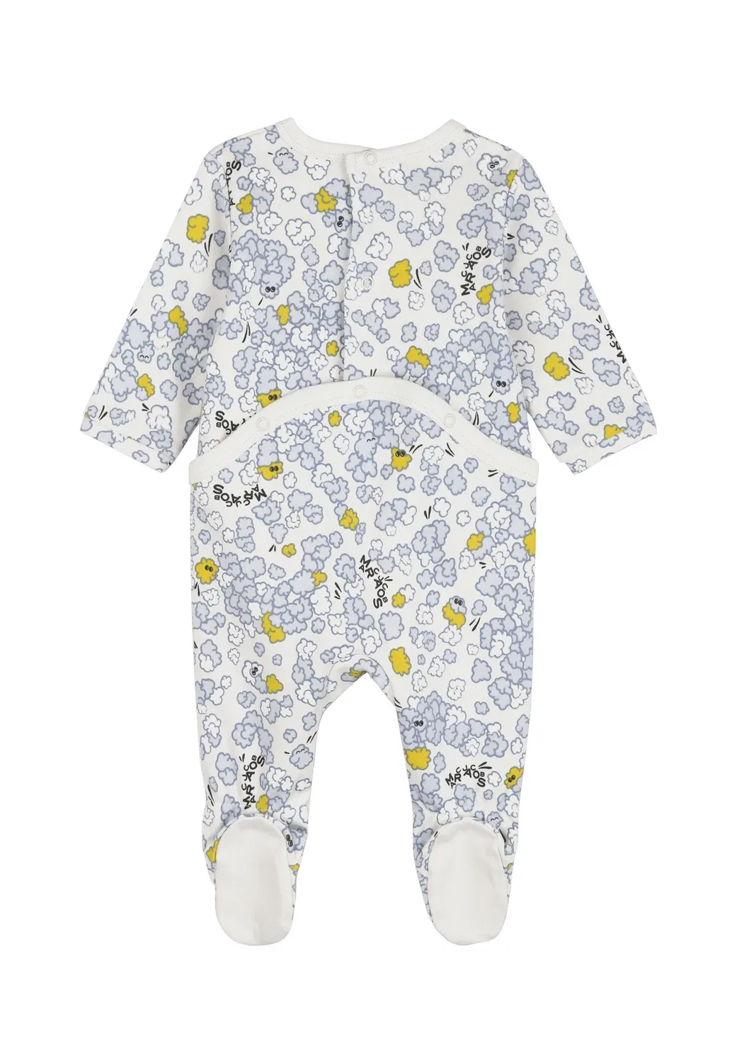 Ансамбль пижама, чепчик и одежда - костюм для сна Marc Jacobs Kids, Creme — фото 4
