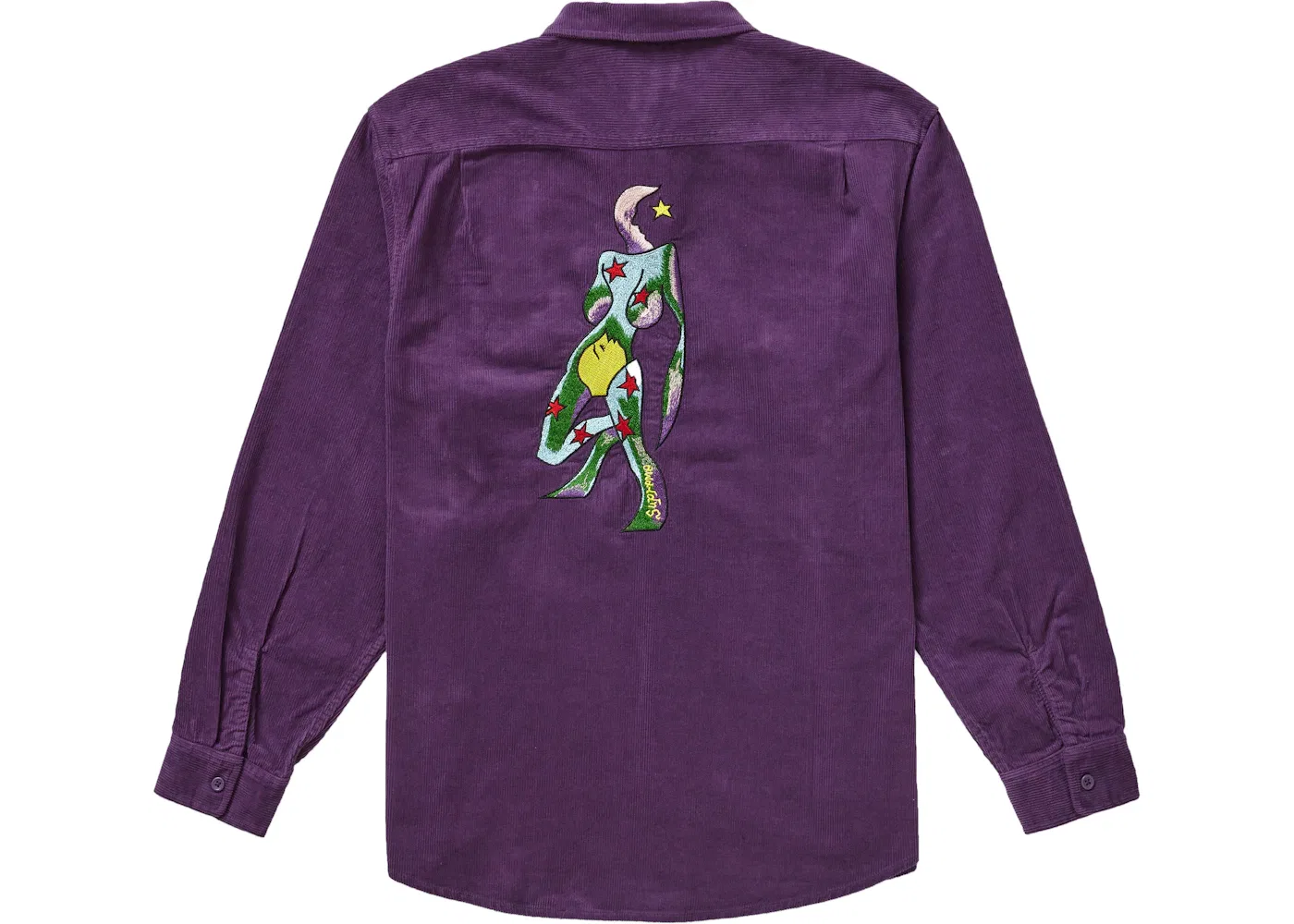Мужская рубашка из вельвета Gonz Supreme, Purple — фото 2