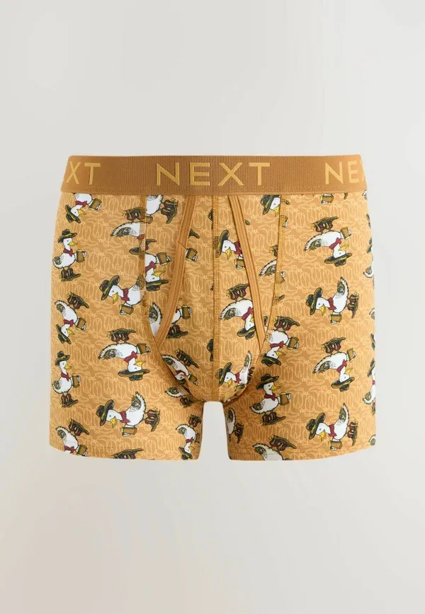 Боксеры из хлопка и эластана 5 Pack Boxers Next, Green, Cowboy, Animal, синий/зеленый — фото 2