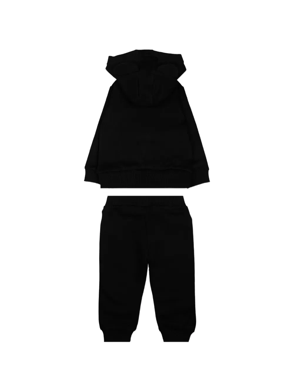 Спортивный костюм с мишкой Тедди Moschino Kids, черный — фото 2