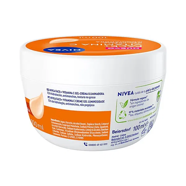 Гель-крем для лица с витамином C NIVEA, 100 мл — фото 4