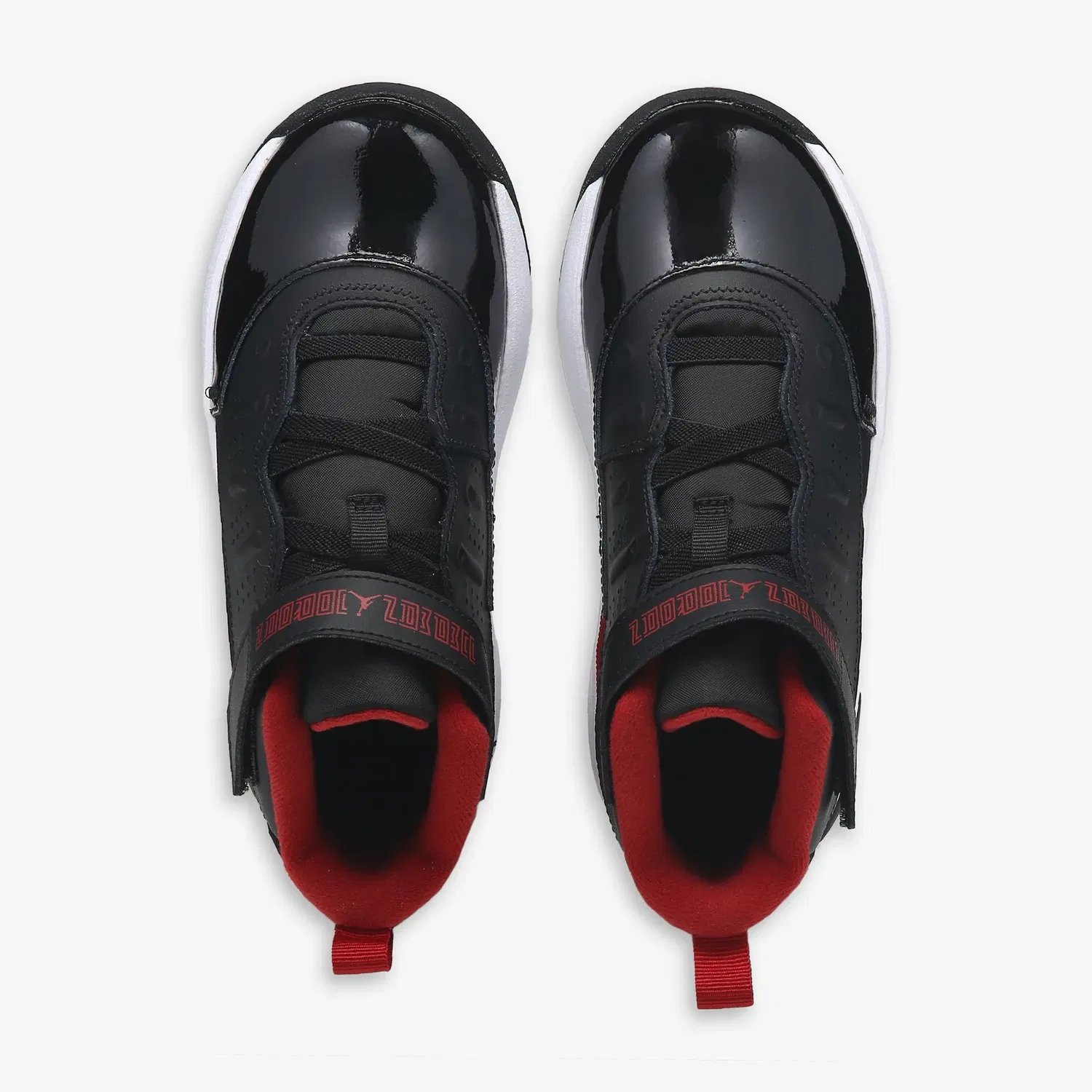 Детские кроссовки Max Aura 7 Mid Jordan, Black/Red — фото 3