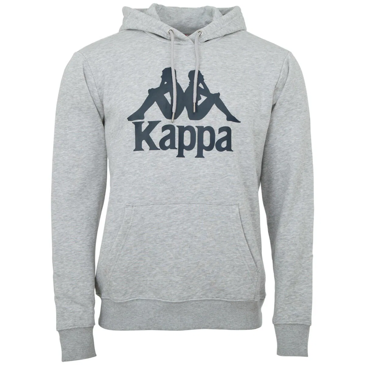 Детское худи с принтом Kappa Unisex Kids Hooded Sweatshirt, Цвет Grau