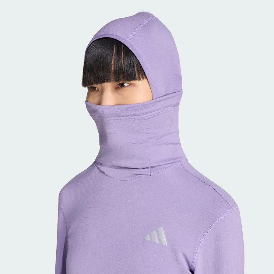 Спортивная футболка ADIDAS PERFORMANCE Performance Shirt лавандового цвета — фото 3