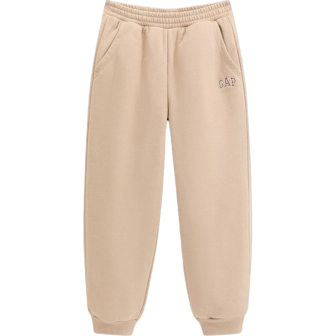 Детские спортивные штаны из трикотажа GAP, Light Gray — фото 2