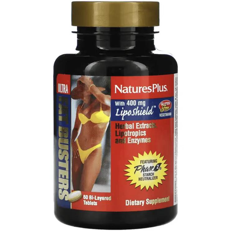 

Жиросжигатель NaturesPlus Ultra Fat Busters, 60 таблеток