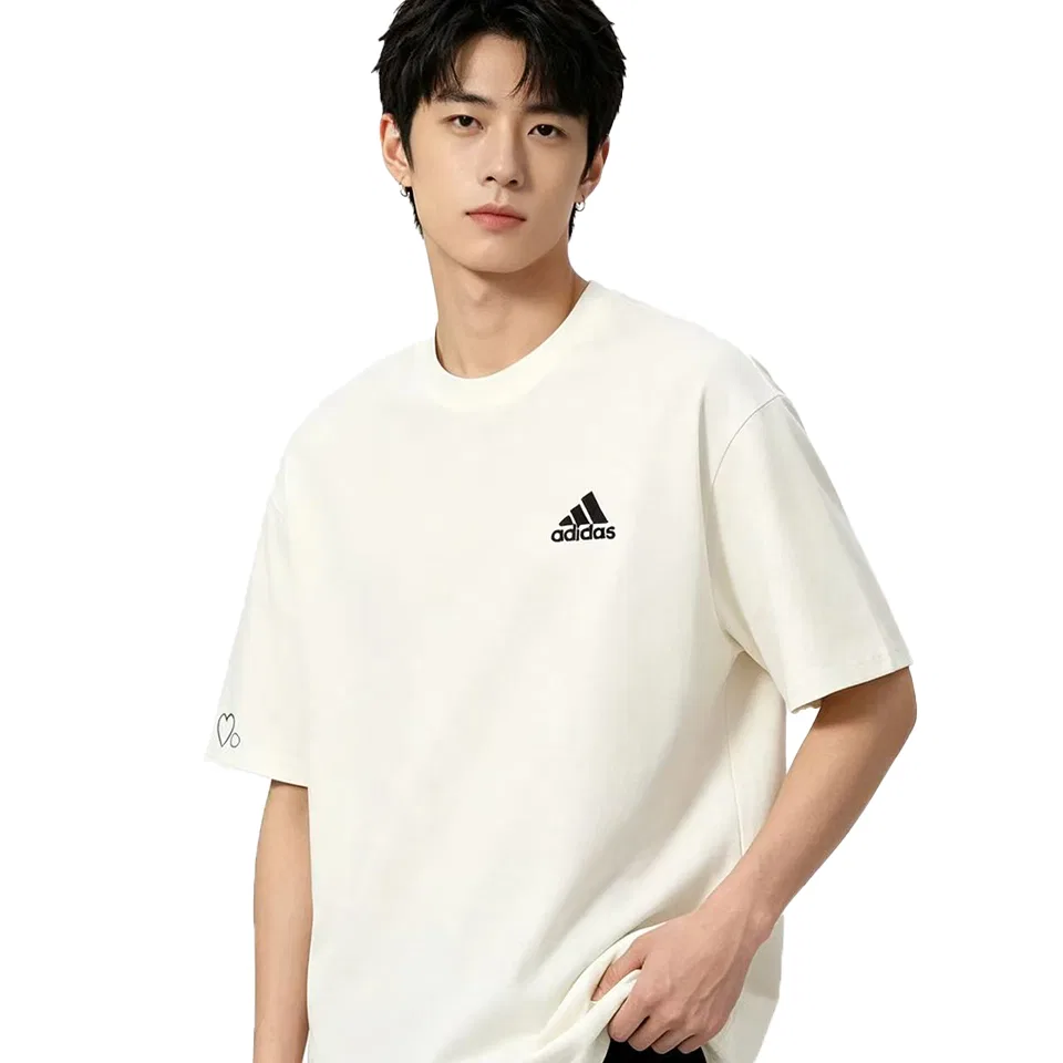 Футболка Adidas MUSTHAVES, Ecru — фото 4