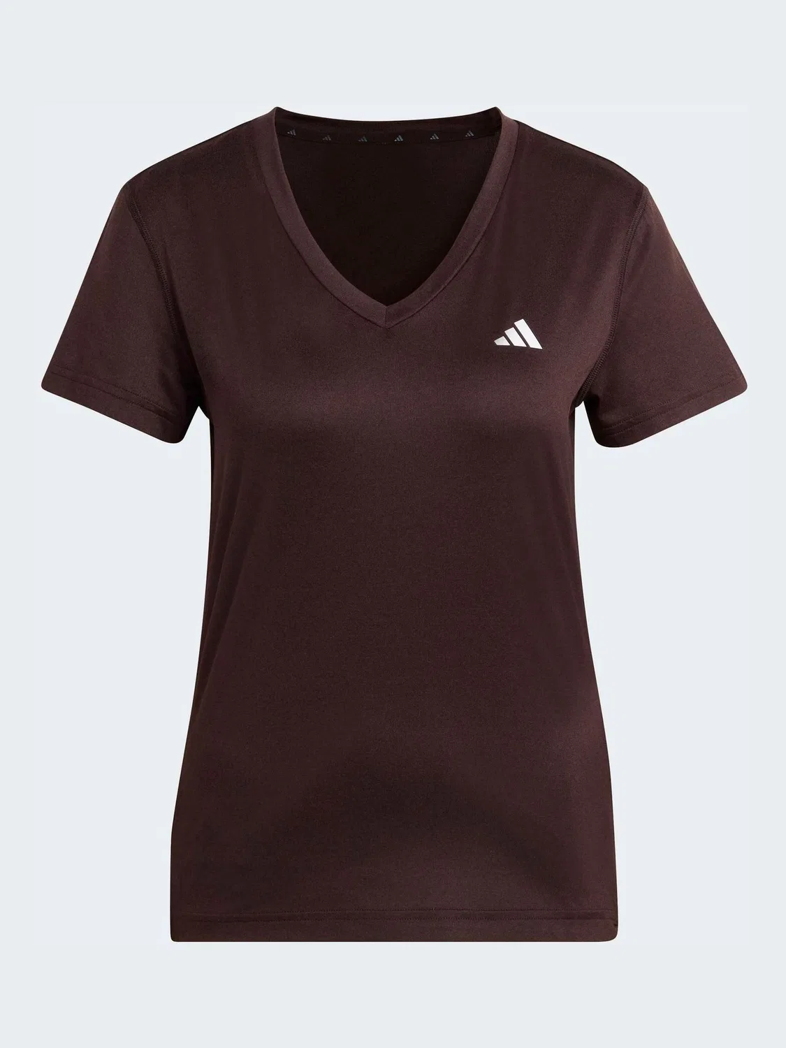 Футболка с V-образным вырезом Workout Essentials adidas, коричневый — фото 4