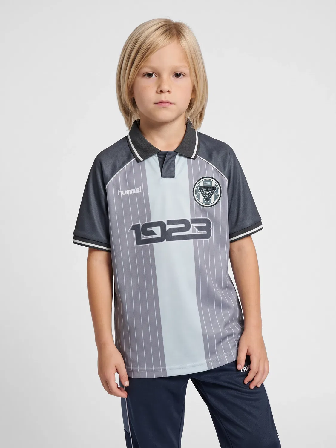 Футболка с длинным рукавом Hmljr Loose Hummel, серый