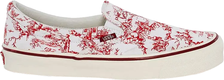 

Кеды Vans Opening Ceremony x Slip-On LX Porcelain, красный