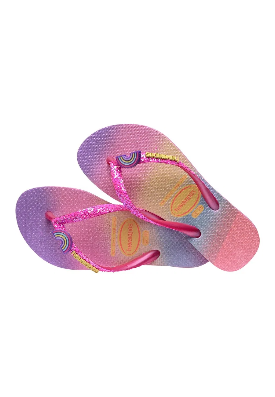 Сандалии HAVAIANAS розового цвета — фото 4