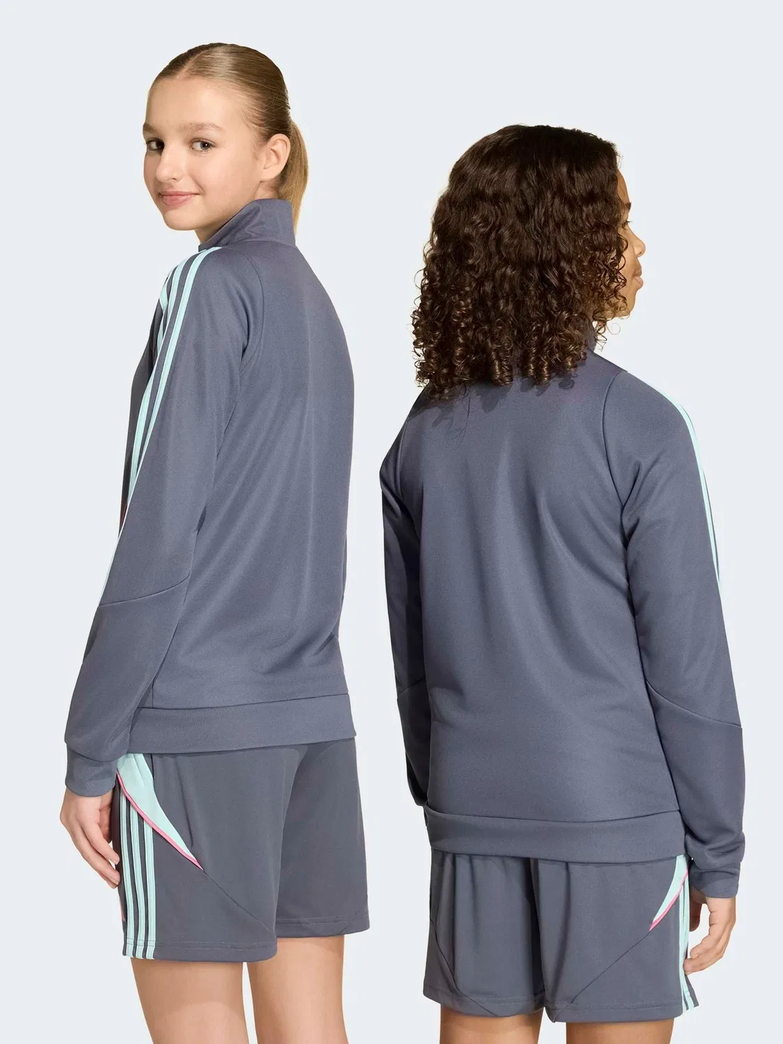 Куртка тренировочная Messi adidas, серый — фото 2